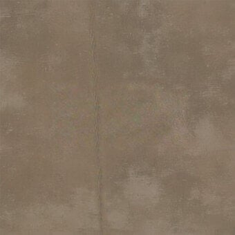 Taupe leather texture with vertical seam, mottled surface, matte finish, and subtle tonal variations; “egoitaliano” label visible.